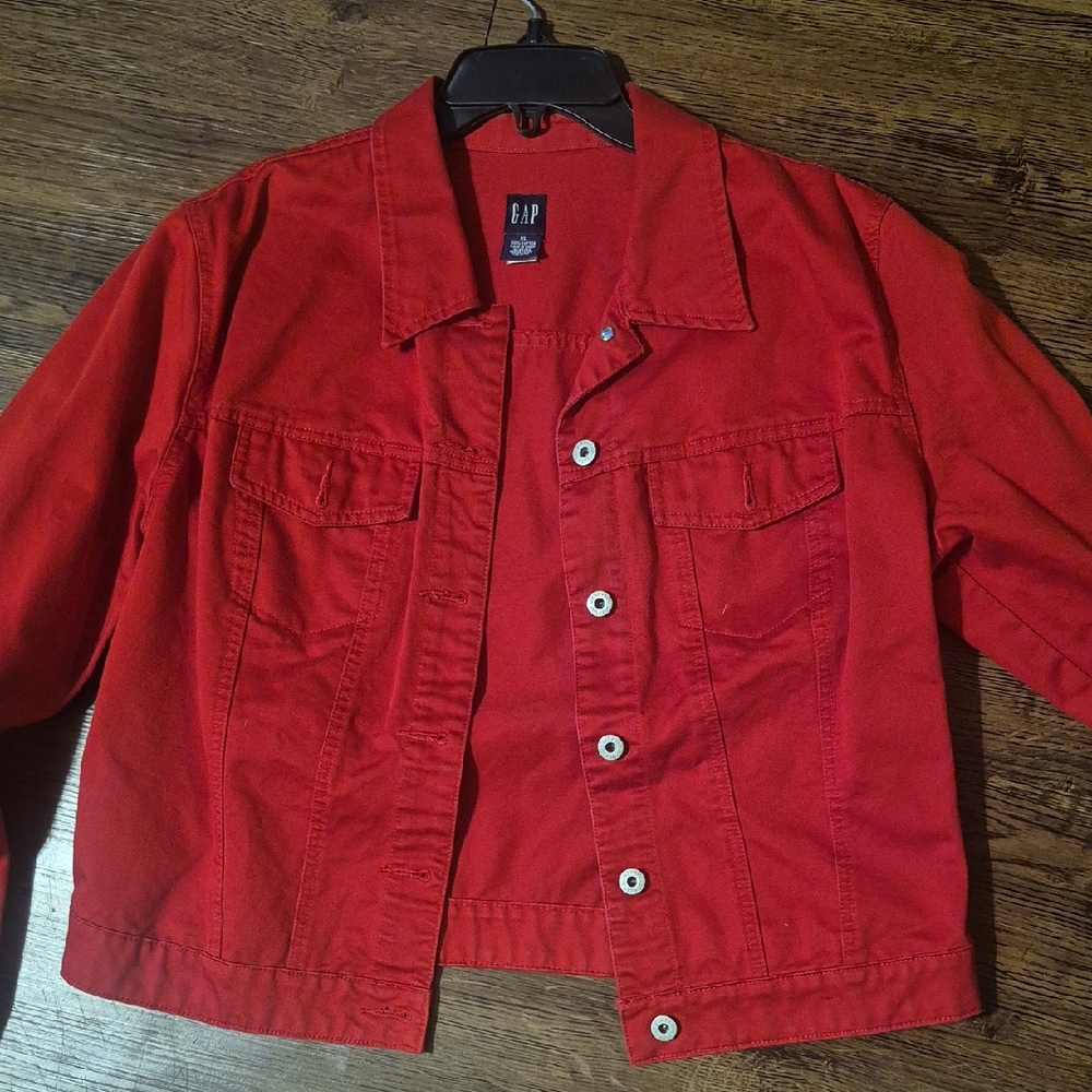 GAP Vibrant Red Jacket